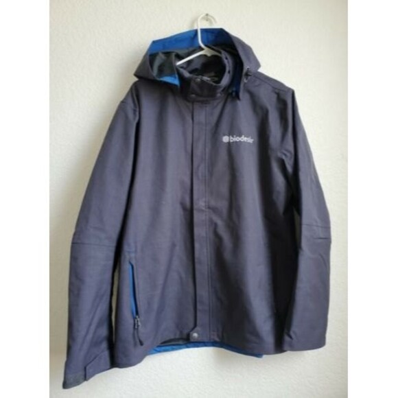 Storm Creek Jacket Men Large Blue Commuter Executive All-Season NWOT w Logo - Picture 2 of 6